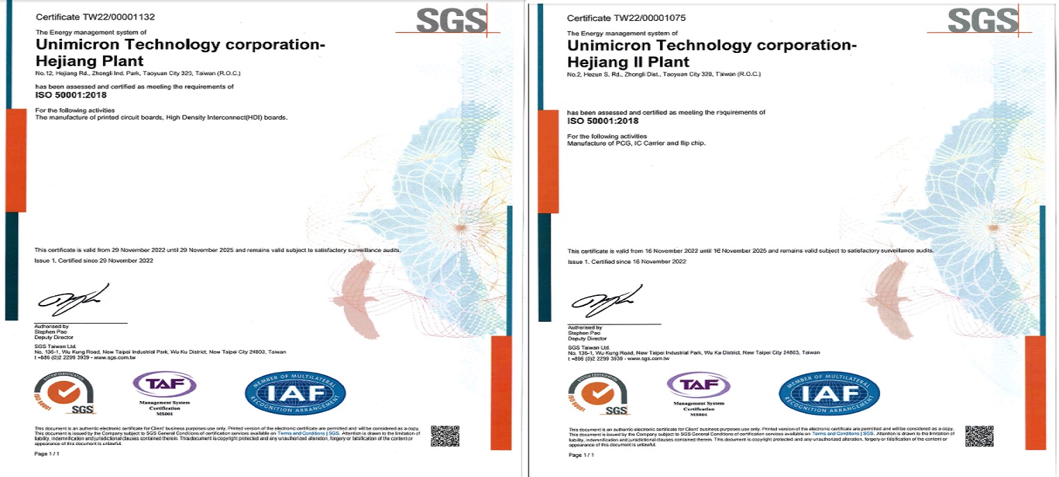 ISO 50001能源管理系統推行與驗證